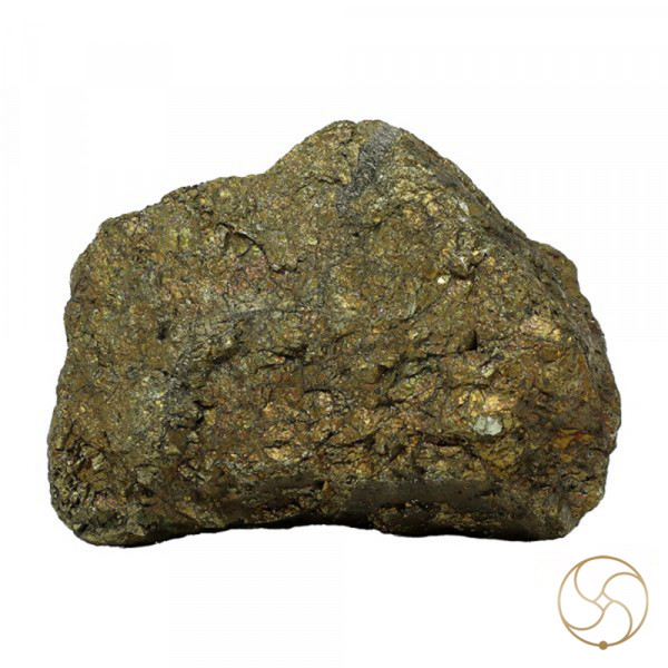 Image of 125gm Ayurvedic Golden Pyrite Rock - आयुर्वेदिक स्वर्ण माक्षिक चट्टान