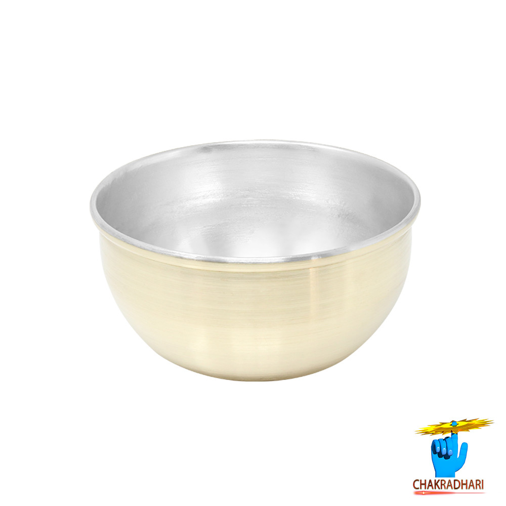 200ml Ritika Brass Mithai Bowl -     103gm