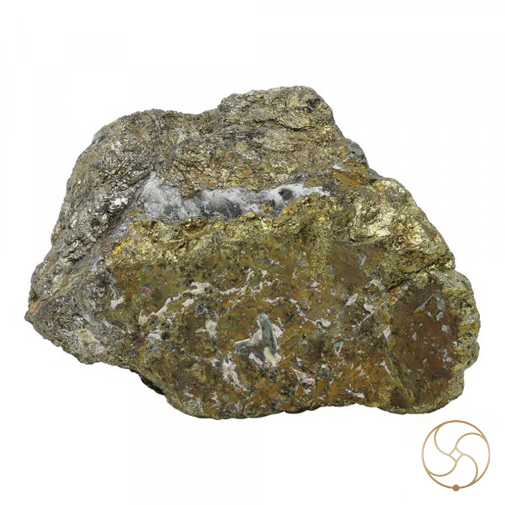 79gm Ayurvedic Golden Pyrite Rock -    