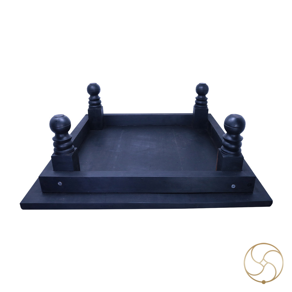 Ebony Divine Ritual Platform - Kaalskand Shyama Chowki