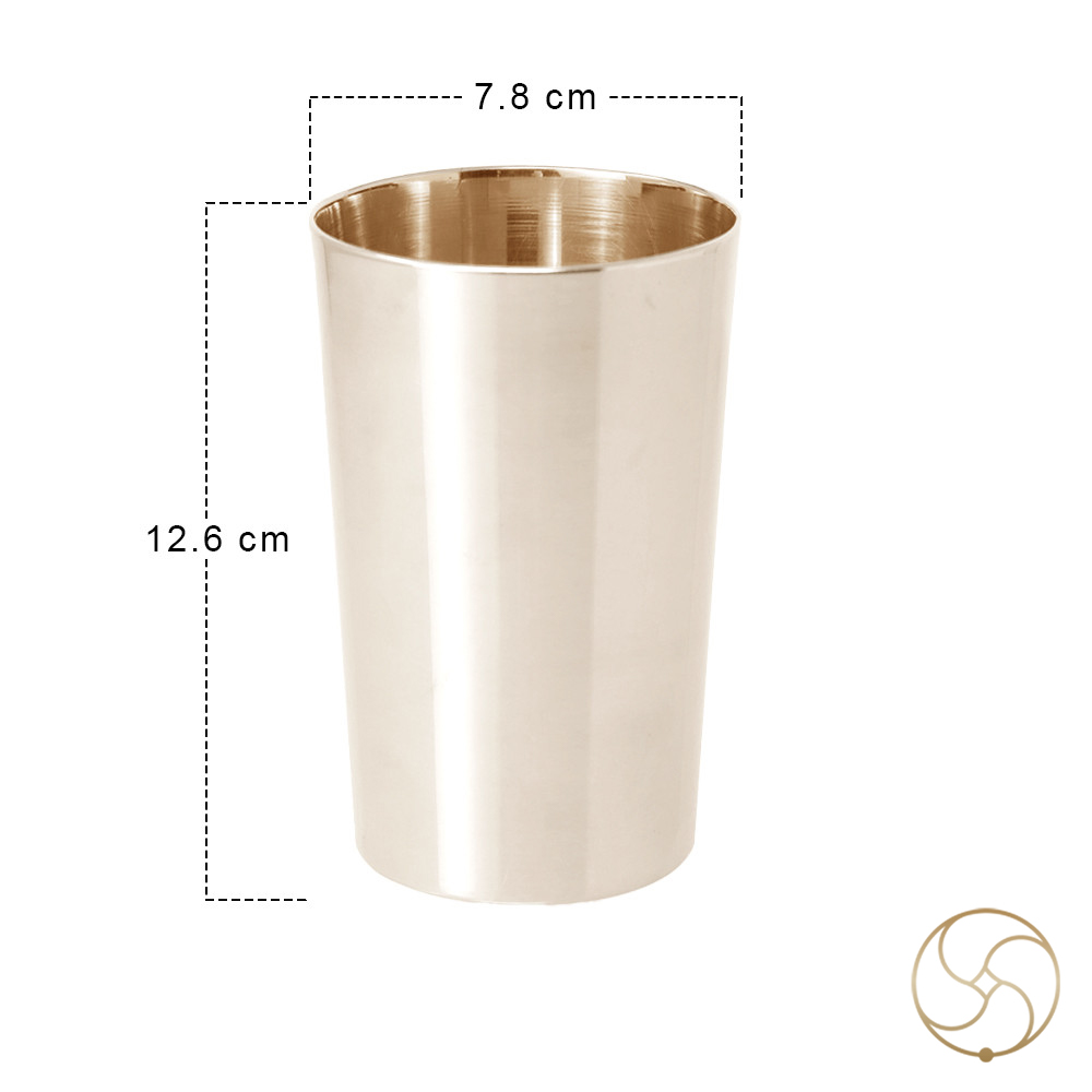 450ml Phool Bronze Lassi Glass 215gm -     