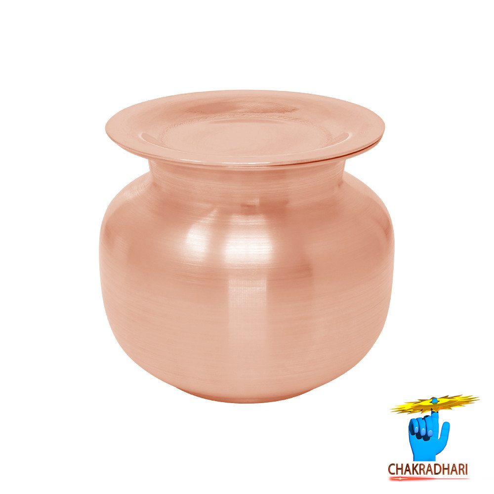 290 ml 999 Nepaliya Copper Bharpur Lota 165gm -    