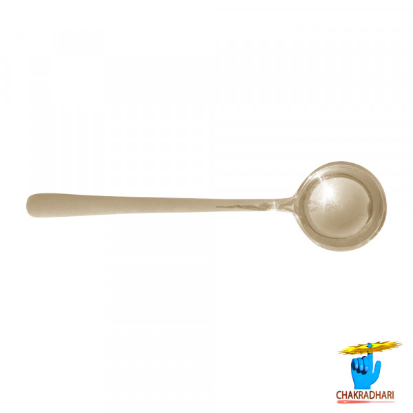 Image of Phool Bronze Ladle - फूल काँसा  करछी
