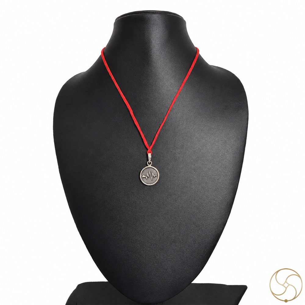 996 Silver Heatbeat Pendant