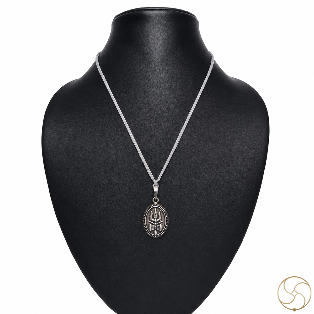 996 Silver Trishul Pendant