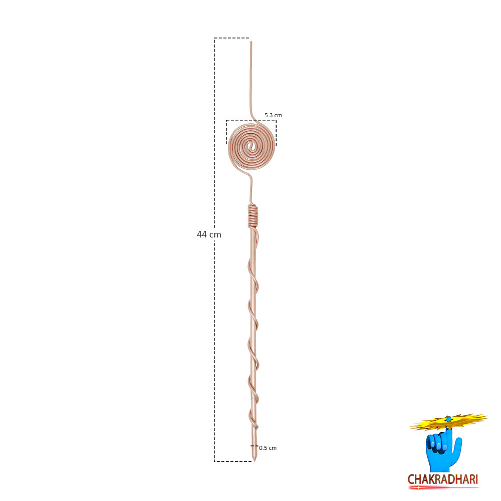 999 Nepaliya Copper Electro Culture Antenna -    