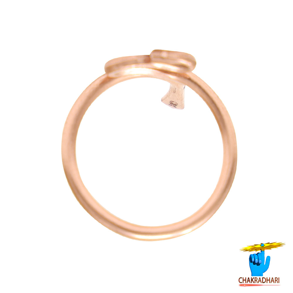 999 Nepaliya Copper Naag ring Free Size As Per Ayurveda -
