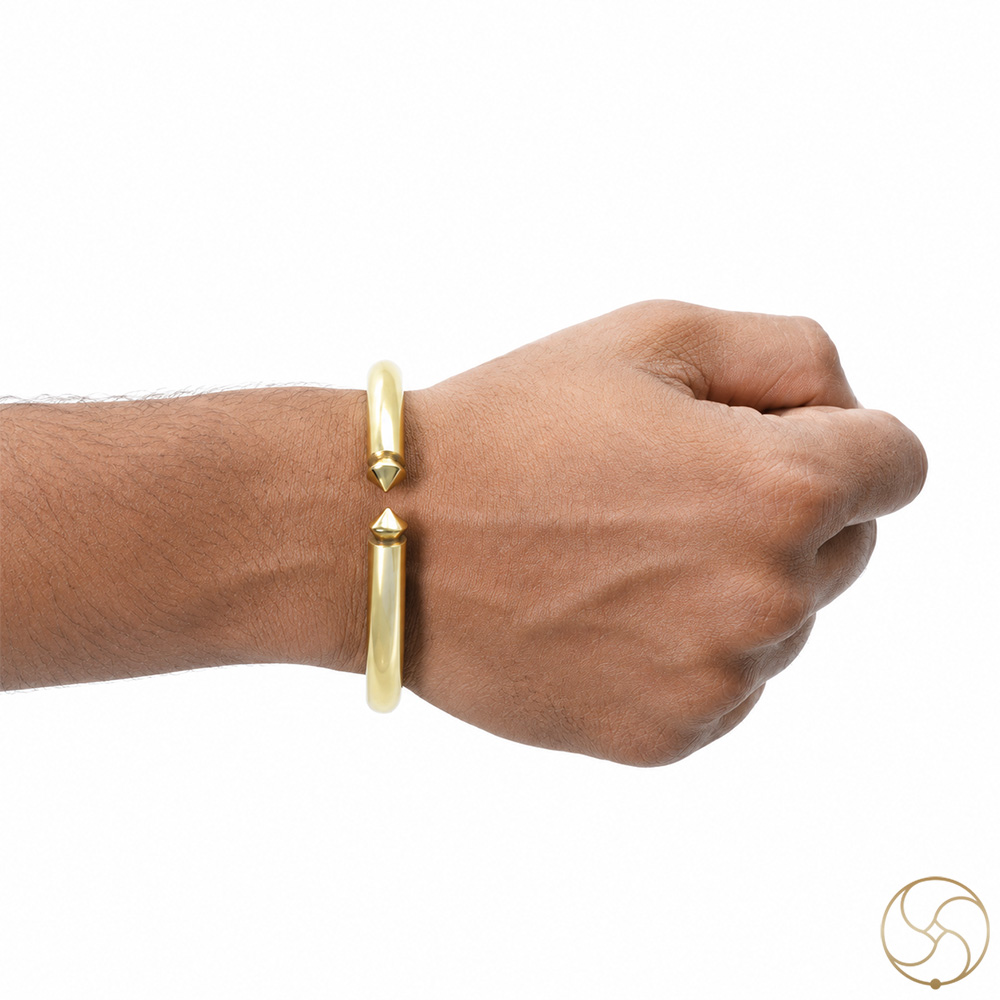 Ritika Brass Ghumti Bangle for Men