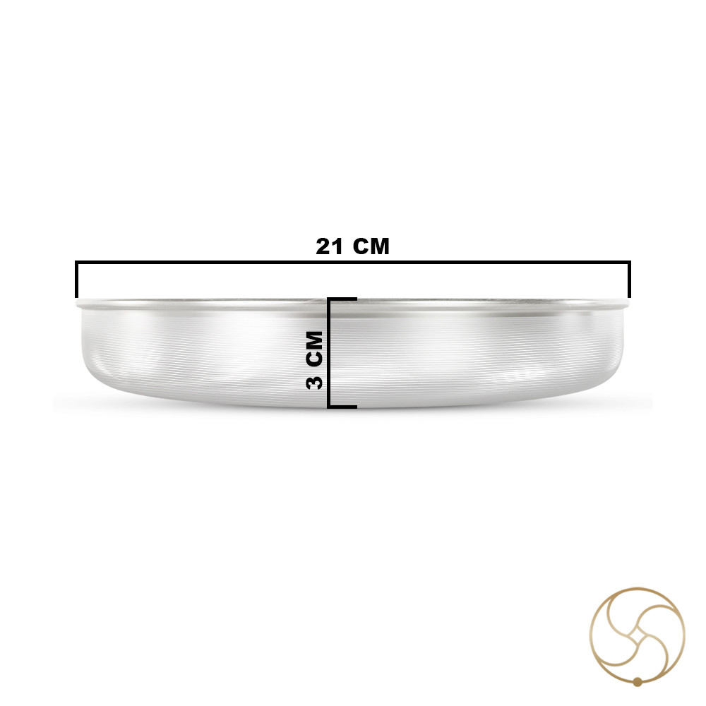 999 Silver Small Thali