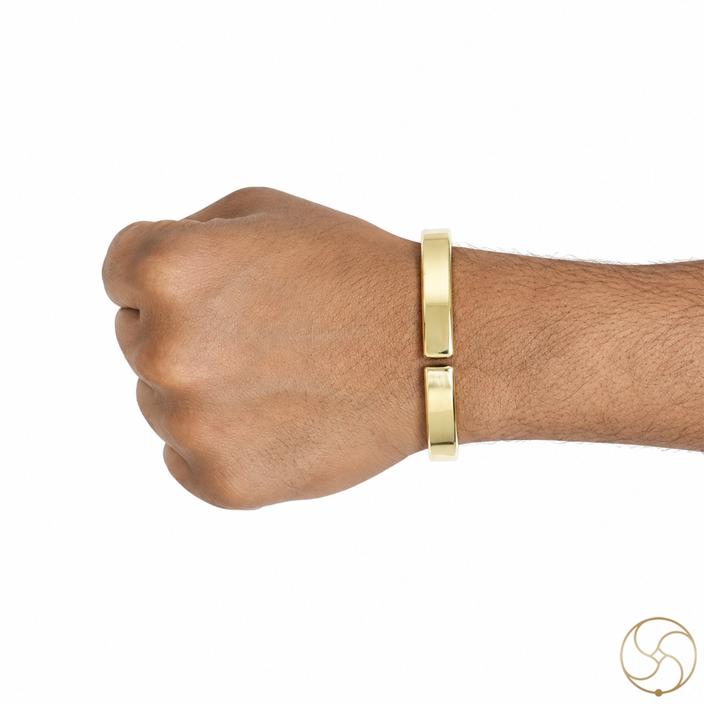 Ritika Brass Flat Bangle for Men