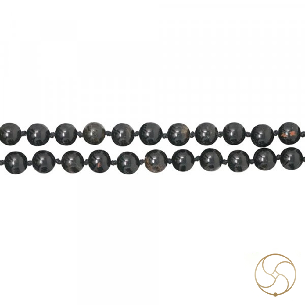 Black Vikrant Mala for Jaap or Wearing  8mm or 6mm