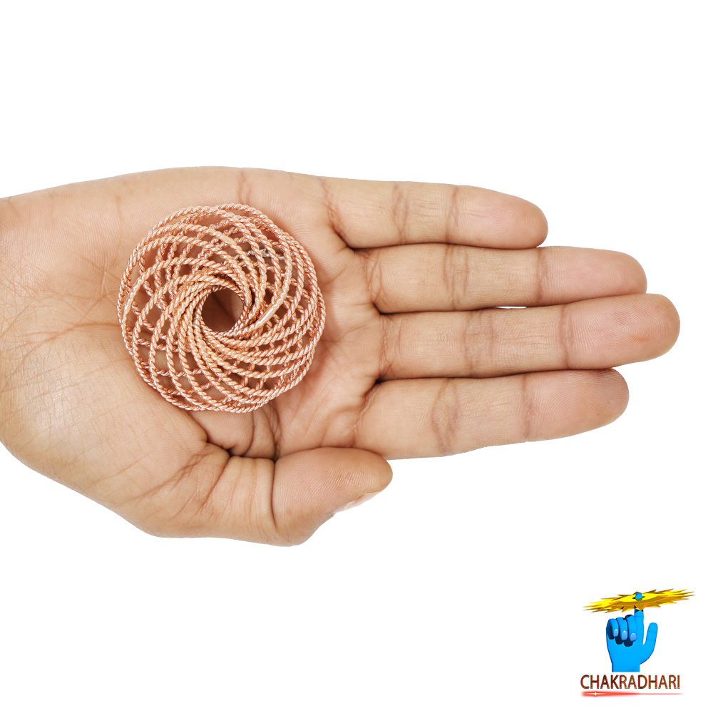 999 Pure Nepaliya Copper Tensor Torus Rodin Coil - One Sided Vortex