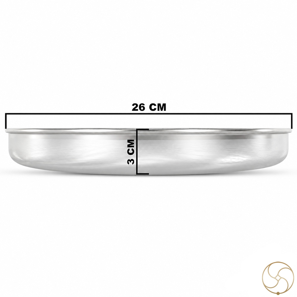 999 Silver Big Thali