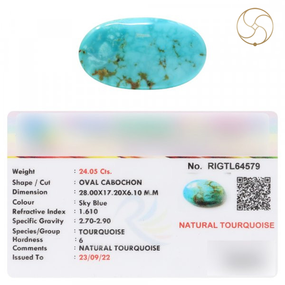 2405 Carats Turquoise American Gemstone -    