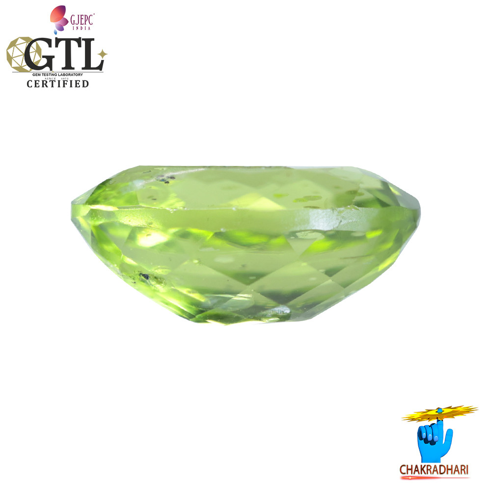 677 Carats Peridot Gemstone With Ring Or Pendant -  