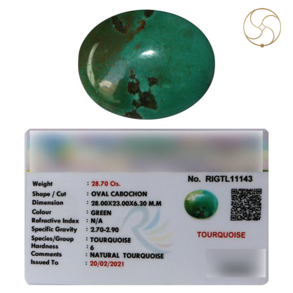 2870 Carats Turquoise Tibetan Gemstone -    