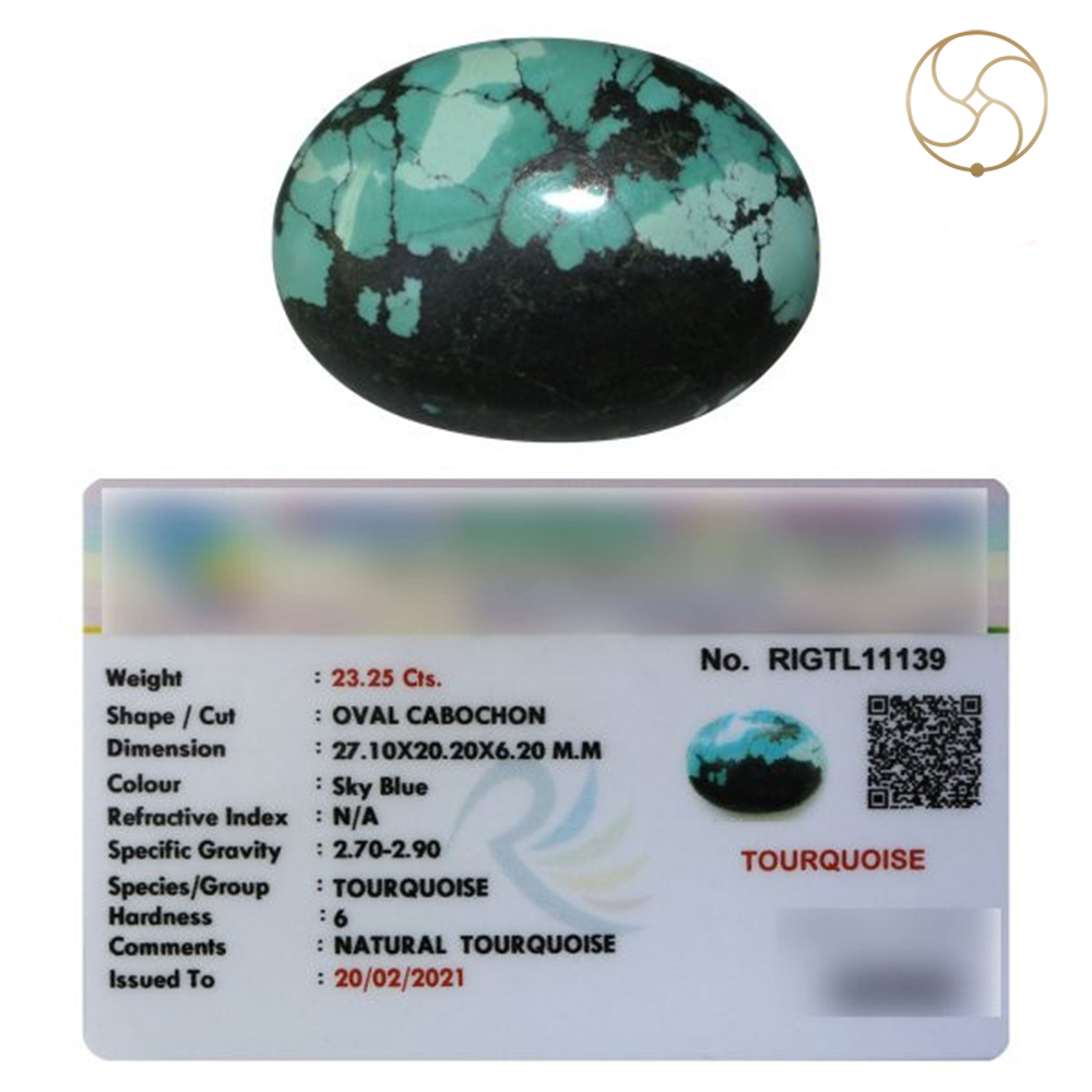 2325 Carats Turquoise Tibetan Gemstone -    