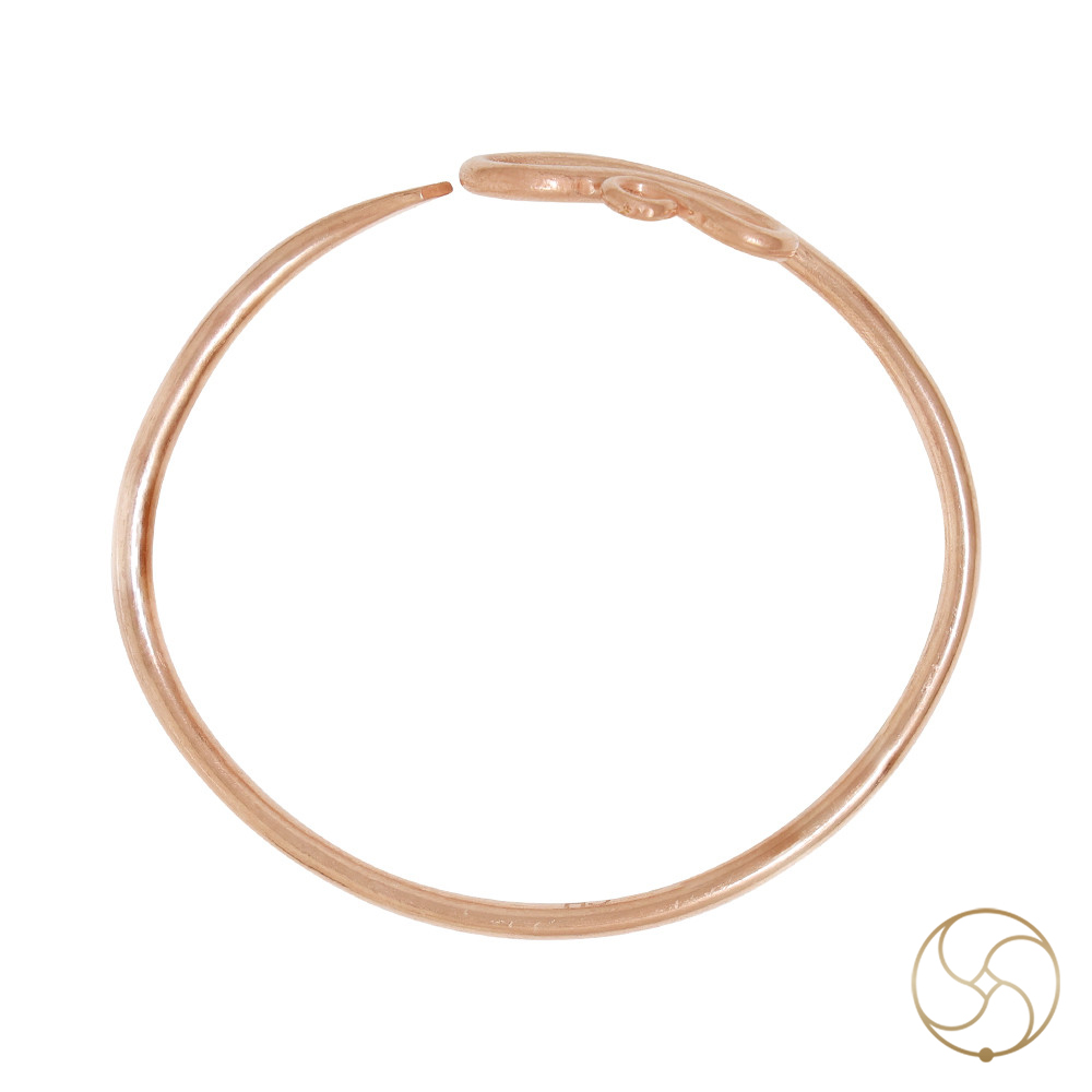 999 Nepaliya Copper Ladies  Gents Snake Leg bangle -         35gm