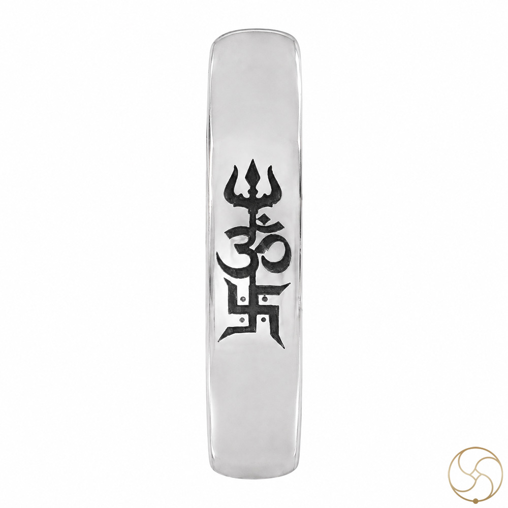 999 Silver Jointed Ring