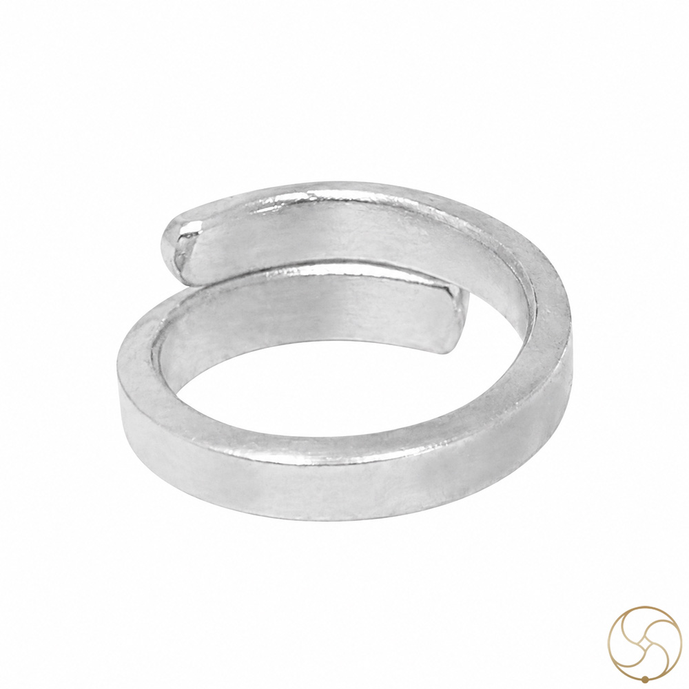 999 Silver Hand Thumb Ring