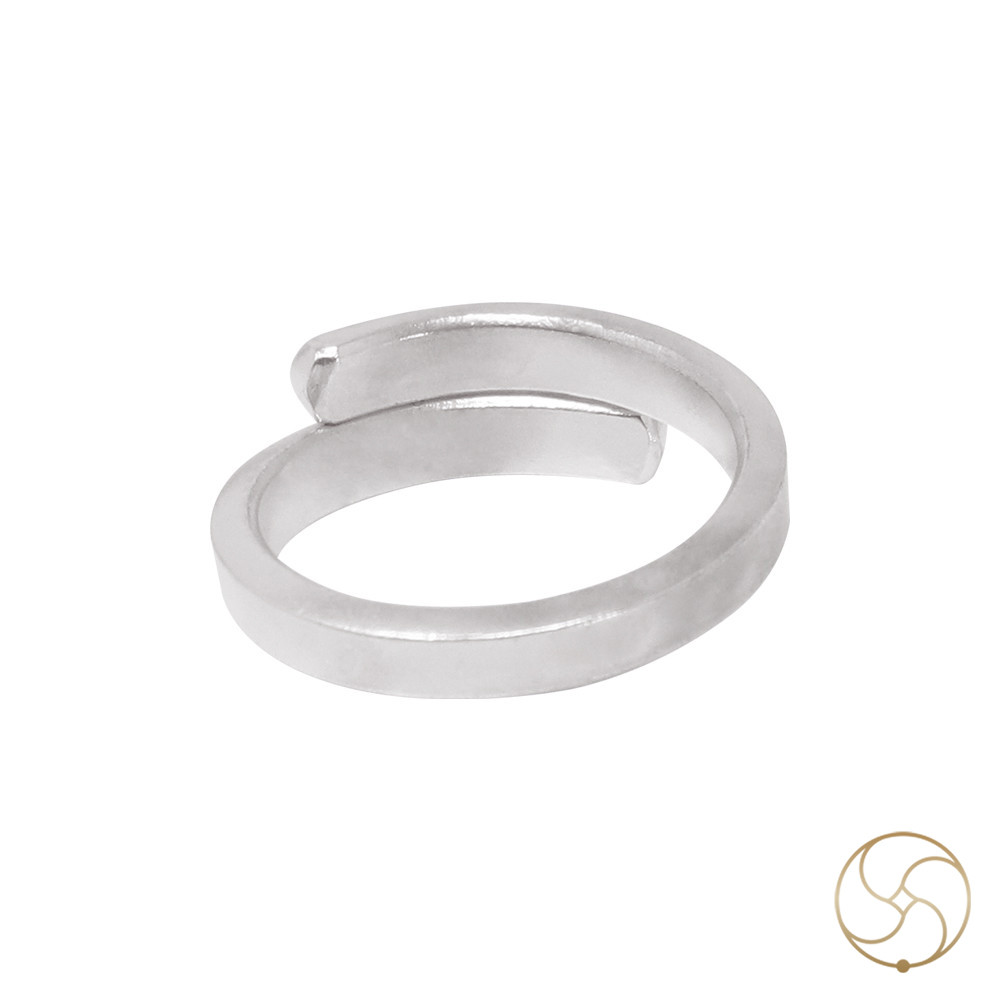 999 Silver Hand Thumb Ring - 6gm