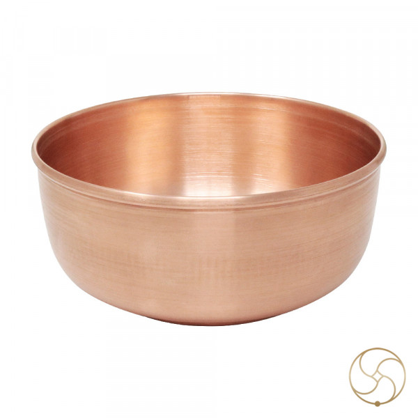 Image of 280ml 99.9% Nepaliya Copper Rooted bowl (140gm) - नेपालिया तांबा जड़युक्त कटोरी