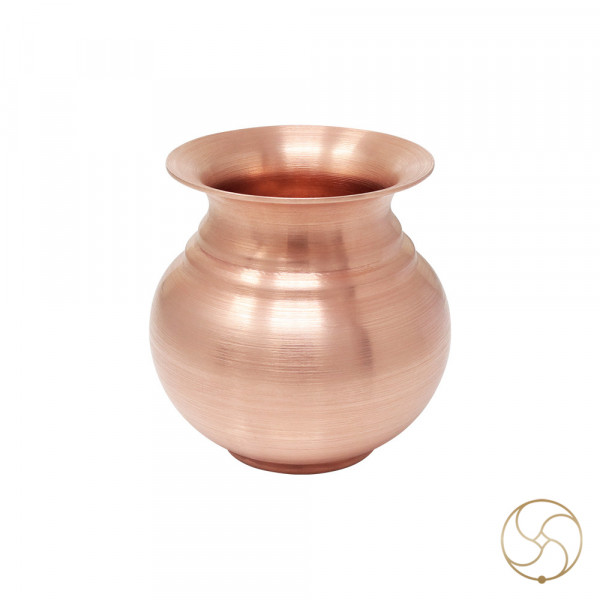 Image of 190 ml 99.9% Nepaliya Copper Yamuna Lota(110 gm) - नेपालिया तांबा यमुना  लोटा