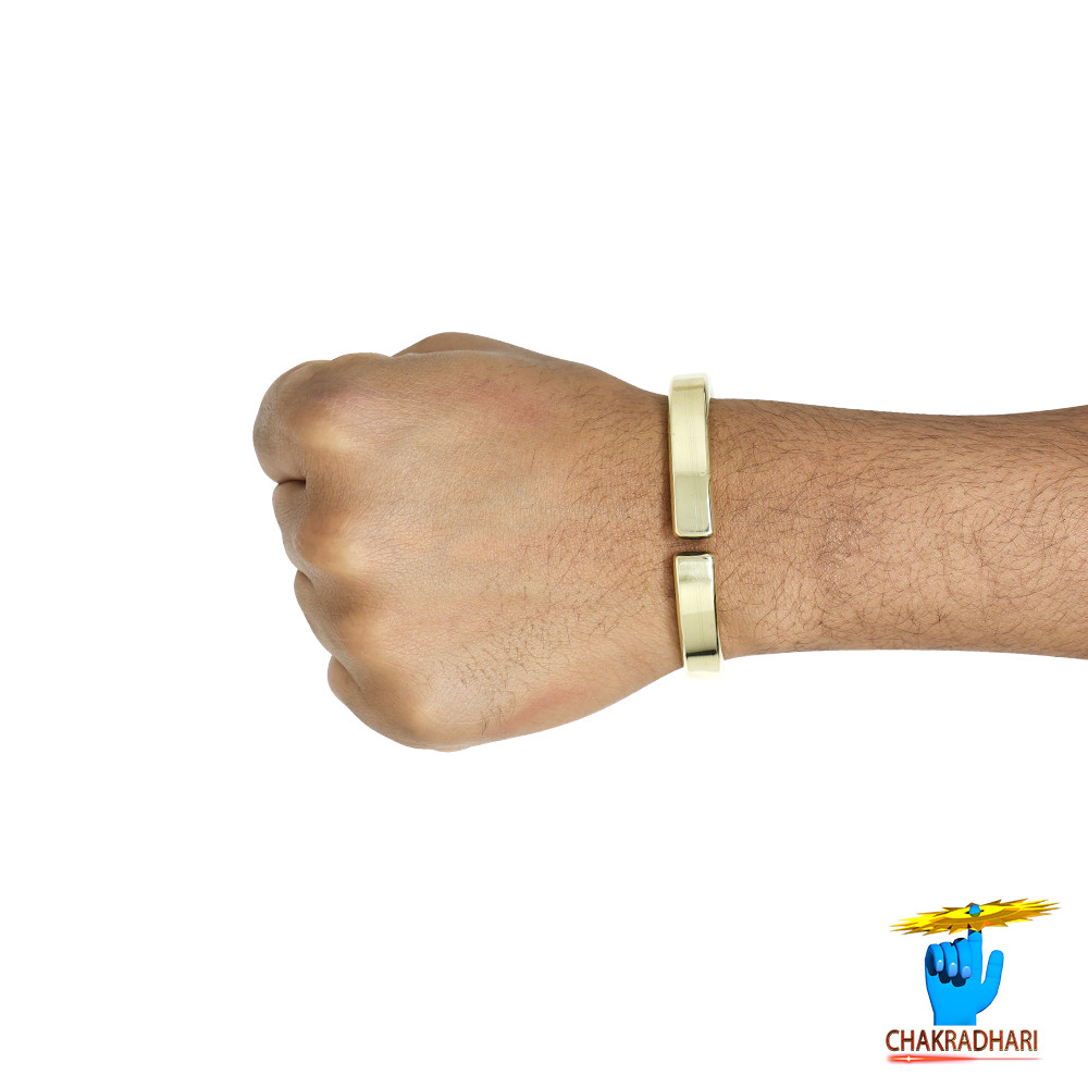 Ritika Brass Gents Flat Bangle  -       62gm
