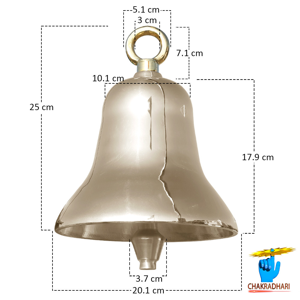Phool Bronze Tejasvee Bell - 9Kg
