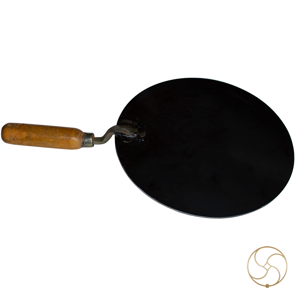 Kalay Iron Plain Dosa Tawa Single Handle 14 Inch