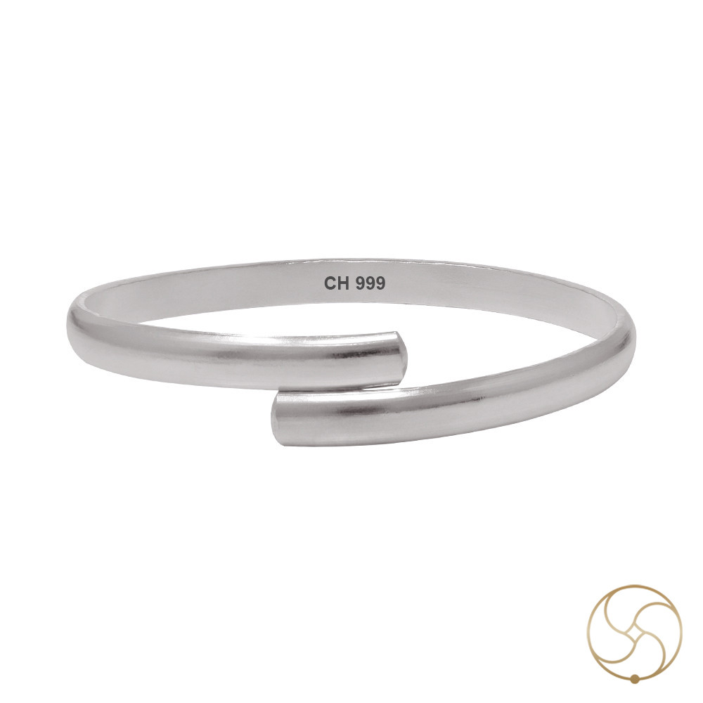 999 Silver Leg Bangle 65 grams -   