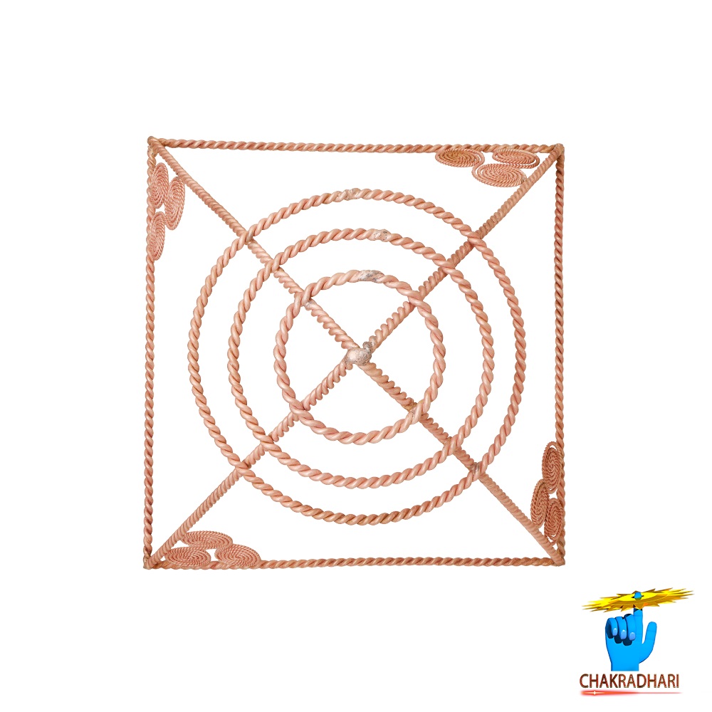 999 Pure Nepaliya Copper Tensor Pyramid -