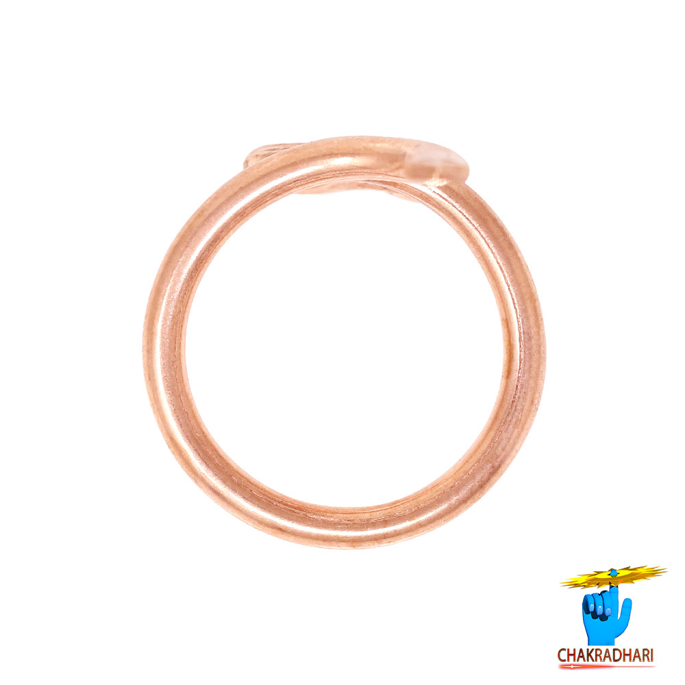 999 Nepaliya Copper Naag ring Free Size  As Per Ayurveda  -        