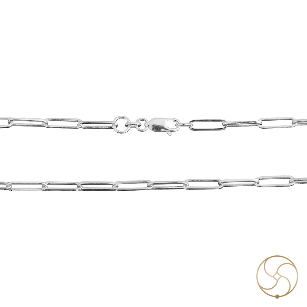 925 Silver Pencil Design Chain -   