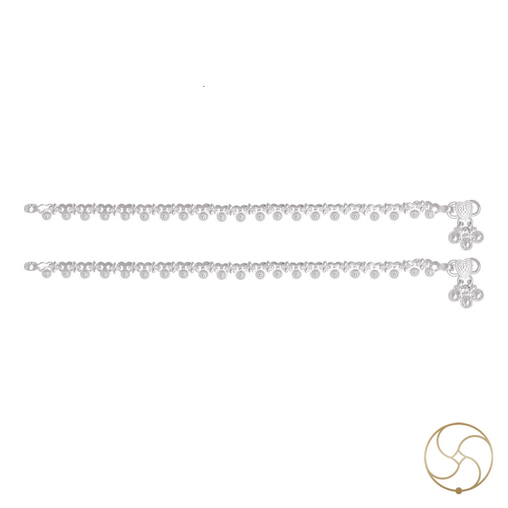 996 Silver Childrens Anklet-