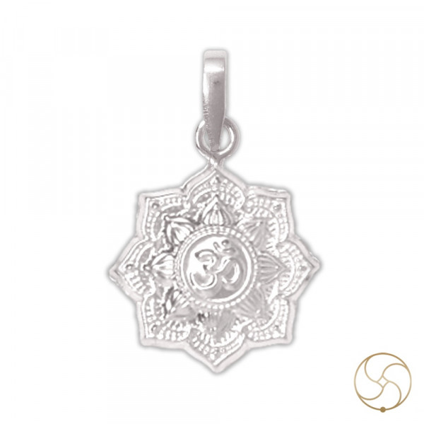 Image of 99.6% Silver Shikhar Om Pendant - चाँदी  शिखर ओम लॉकेट