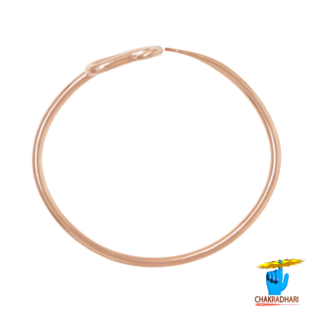 999 Nepaliya Copper Gents Snake Leg bangle -       35gm