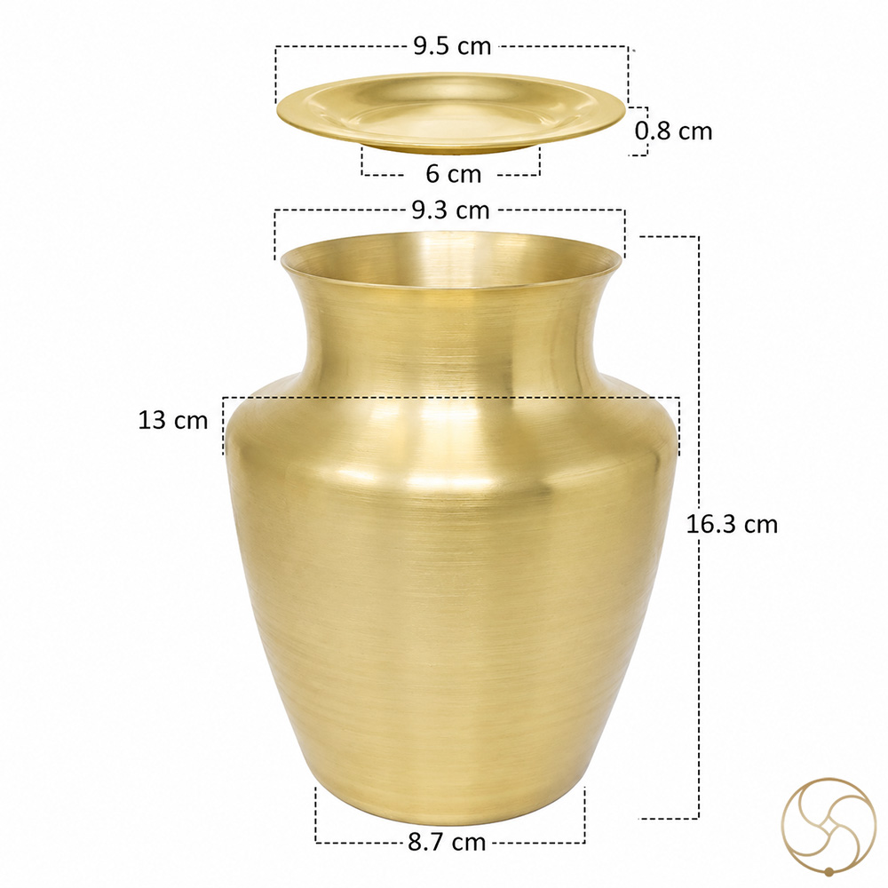 Ritika Brass Brahm Lota - 1250ml