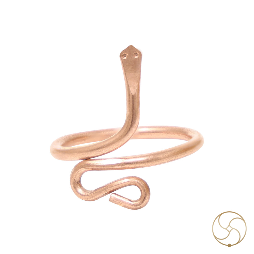 999 Nepaliya Copper Naag ring Free Size  As Per Ayurveda  -        