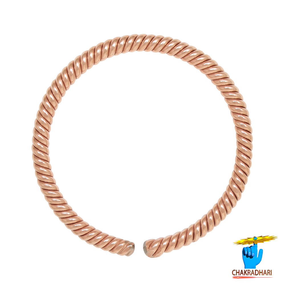 999 Nepaliya Copper Tensor 45 Bangle for Men  Women -    45      