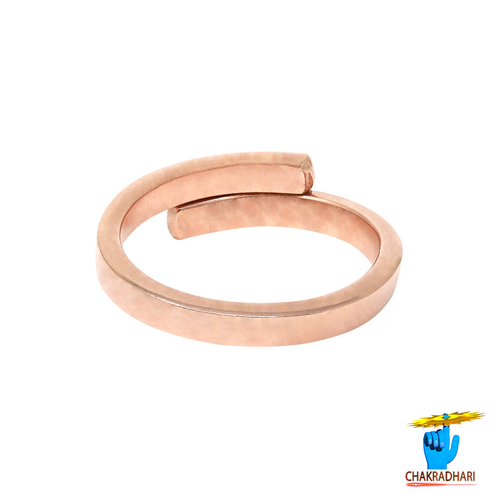 999 Nepaliya Copper Ring For Male And Female  Free Size -            