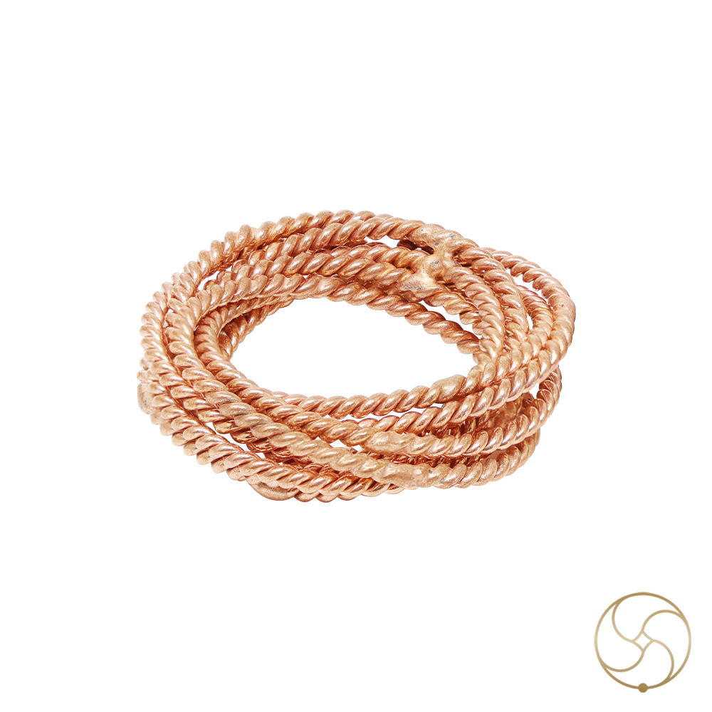 999 Pure Nepaliya Copper Tensor Torus Coil for Glass or Pocket