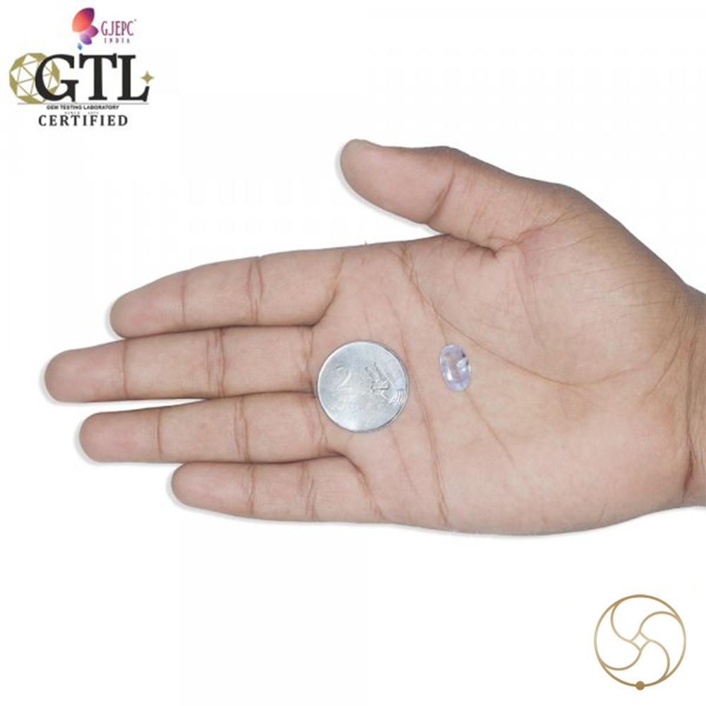 0539 Carats Blue Sapphire Gemstone With Ring Or Pendant -  
