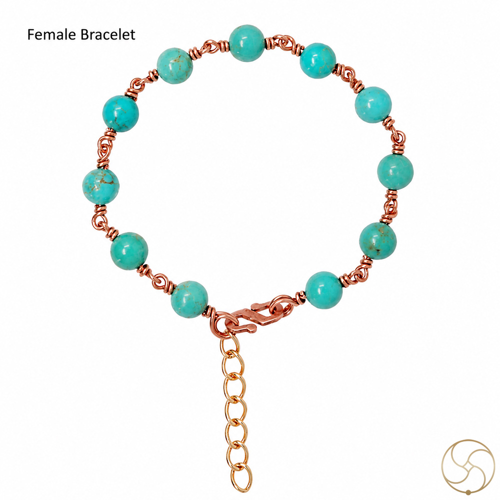 Nepaliya Copper Turquoise Bracelet