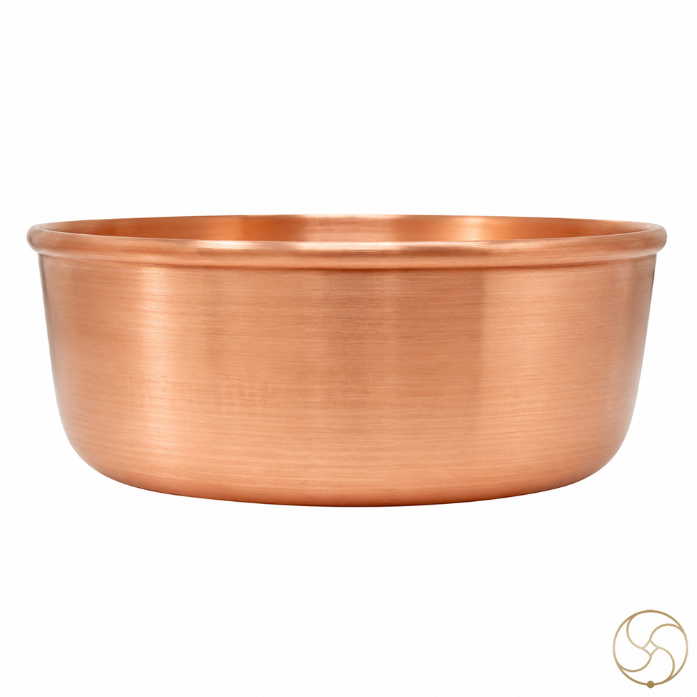 999 Nepaliya Copper Flat Bowl - 280ml