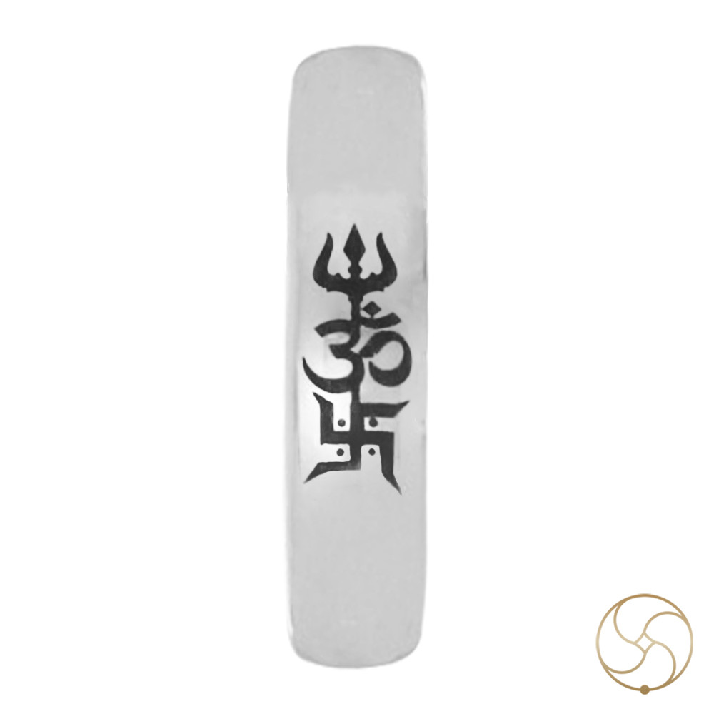 999 Silver Jointed Ring - 7gm