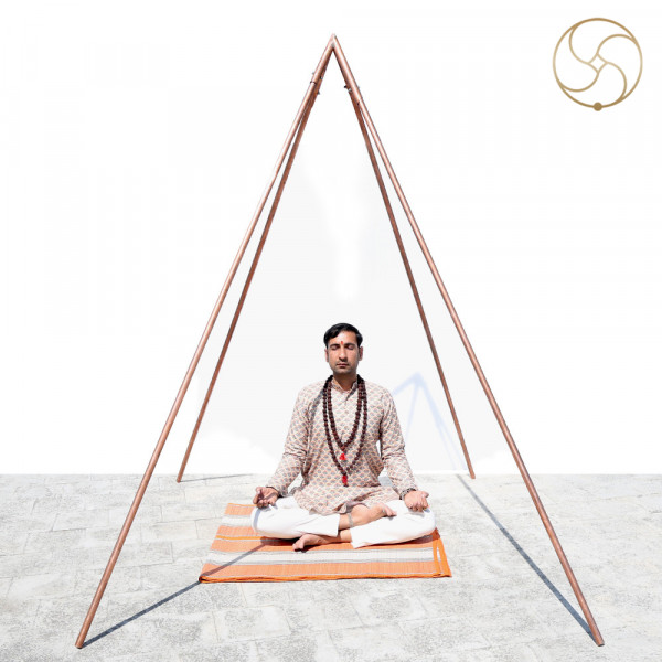 Image of 99.9% Nepaliya Copper Large Meditation Pyramid