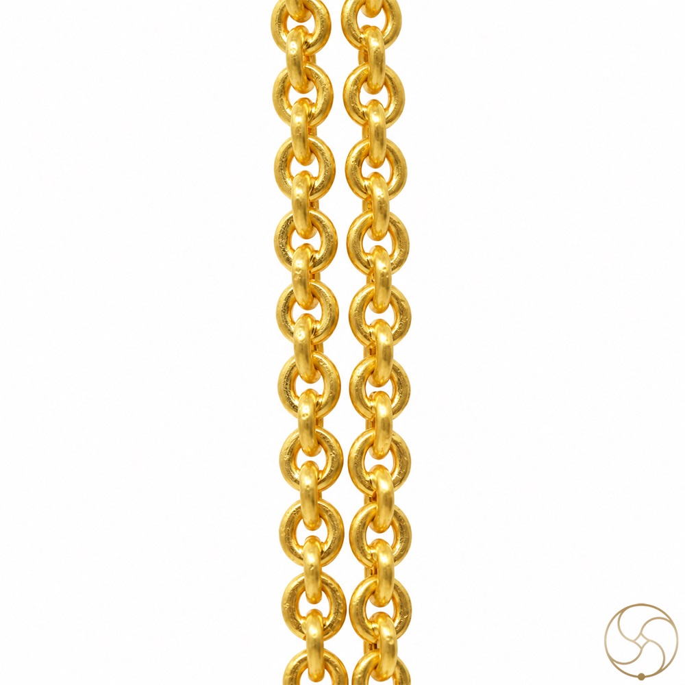 999 24K Gold Anant Chain
