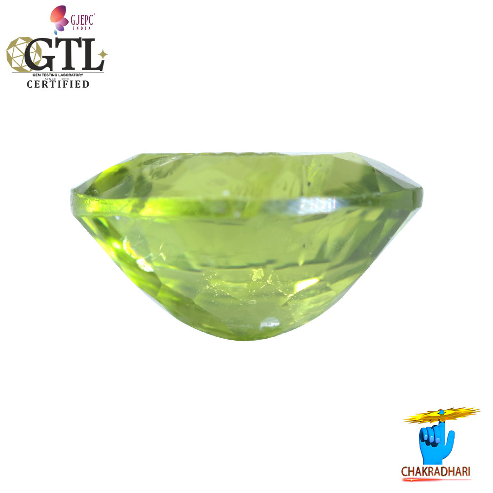 687 Carats Peridot Gemstone With Ring Or Pendant -  