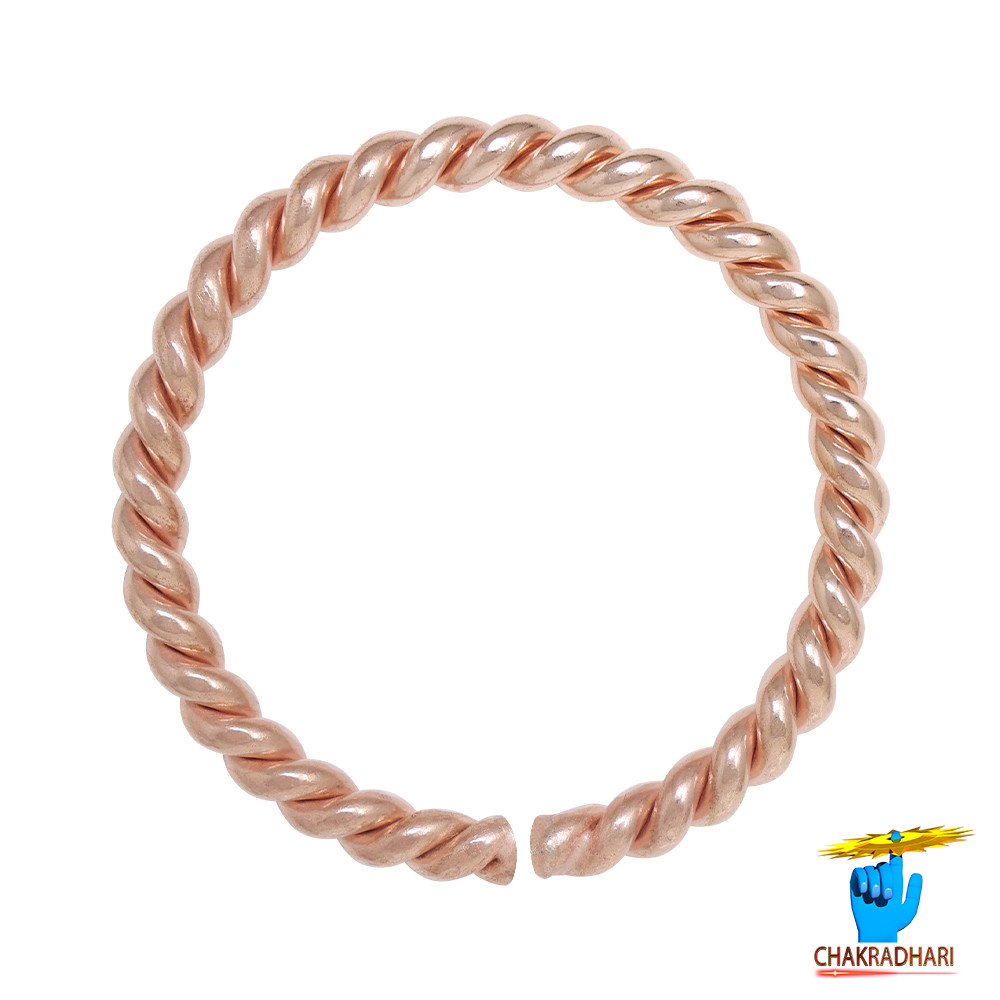 999 Nepaliya Copper Tensor 45 Bangle for Men  Women -    45      